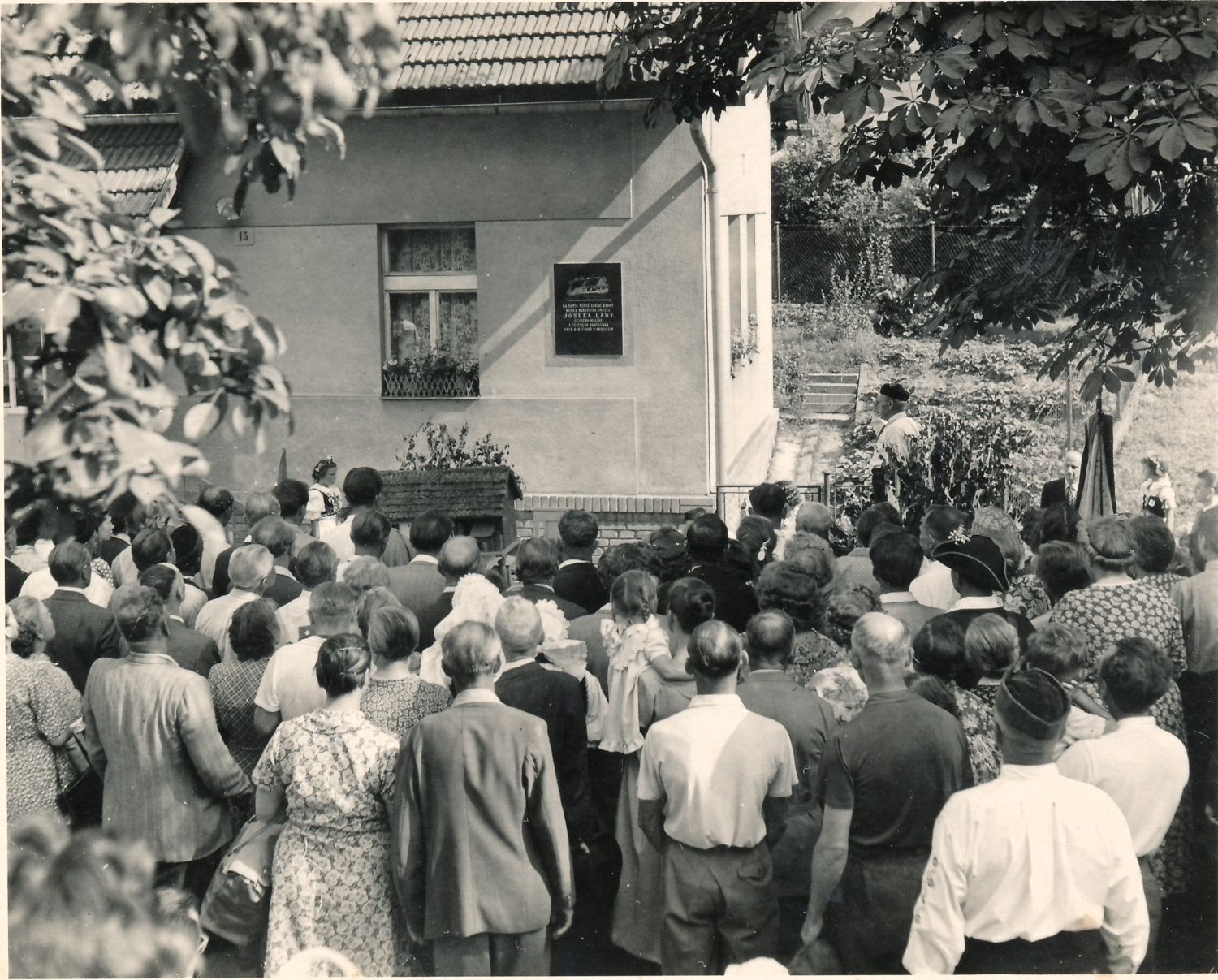 odhalení rodný dům